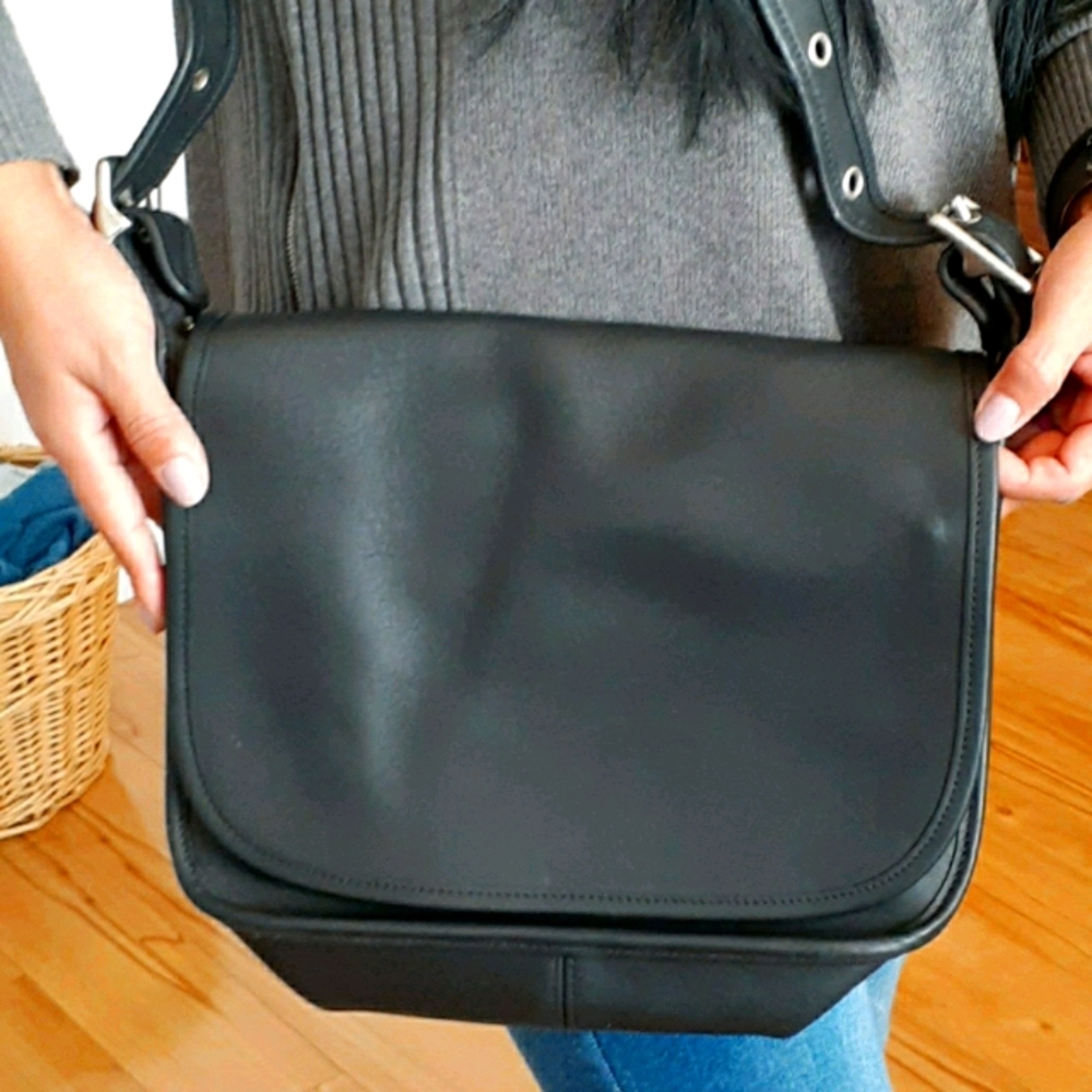 COACH VINTAGE Saddle bag